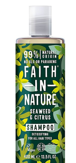 Натуральный шампунь Faith in nature с экстрактом Морских водорослей 400мл