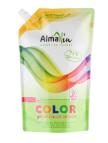 Жидкое средство AlmaWin Color экоконцентрат для стирки цветного белья 1,5 л
