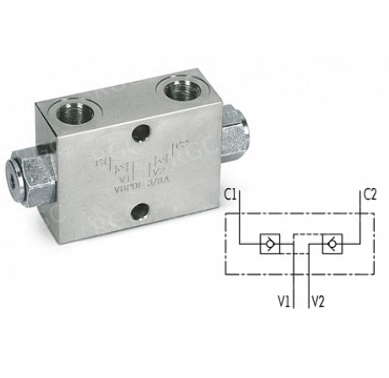 ГИДРОЗАМКИ ДВУХСТОРОННИЕ VBPDE A