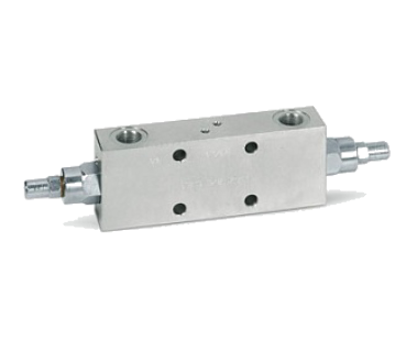 ТОРМОЗНЫЕ КЛАПАНЫ ФЛАНЦЕВЫЕ ДВУХСТОРОННЕГО ДЕЙСТВИЯ VBCD DE FL