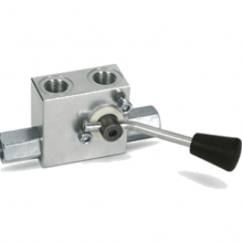 ГИДРОЗАМКИ ДВУХСТОРОННИЕ С ВCТРОЕННЫМ КРАНОМ VBPDE C/RUB